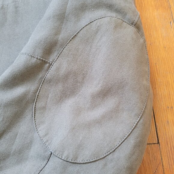 J Grill Olive Microsuede Blazer, sz 50R - Picture 5 of 12